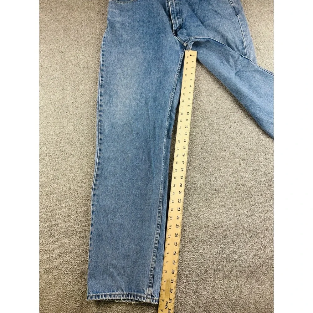 Levi's 550‎ Jeans Mens W38 L36 Relaxed Fit Light Wash Blue Denim 100% Cotton